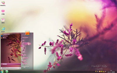 花的梦境 免费Win7电脑主题，为桌面注入自然清新气息