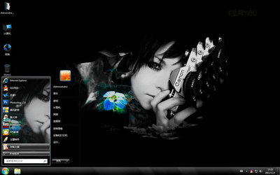 非主流视界 Win7电脑主题的另类美学与个性表达